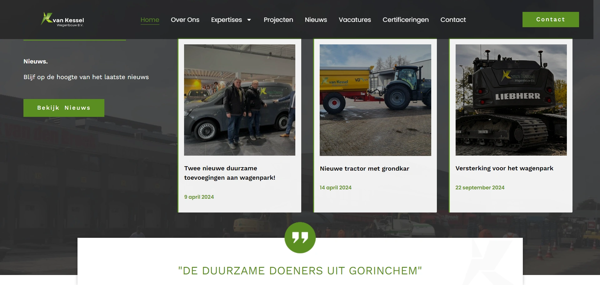 Afbeeldingen Van Kessel Wegenbouw